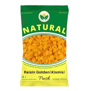 Natural Spices Raisin Golden Kismis, 500 G